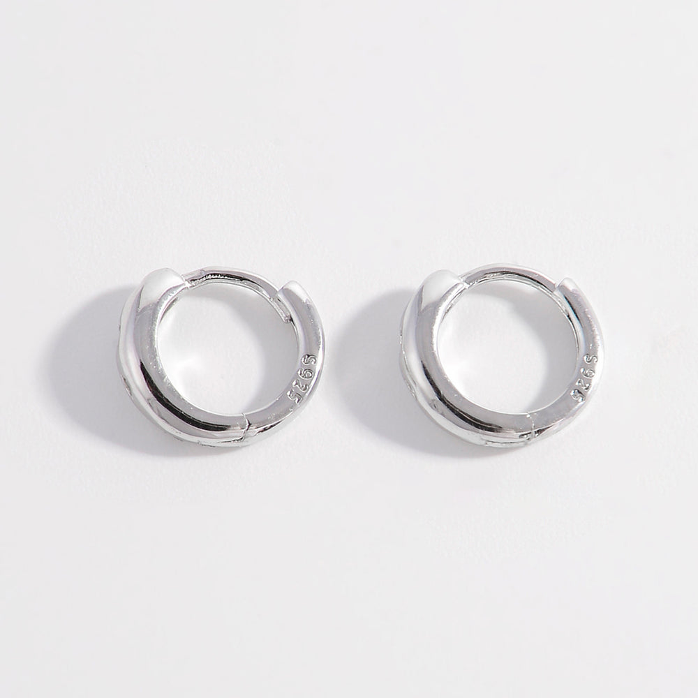 
                      
                        Sterling Silver Huggie Earrings
                      
                    