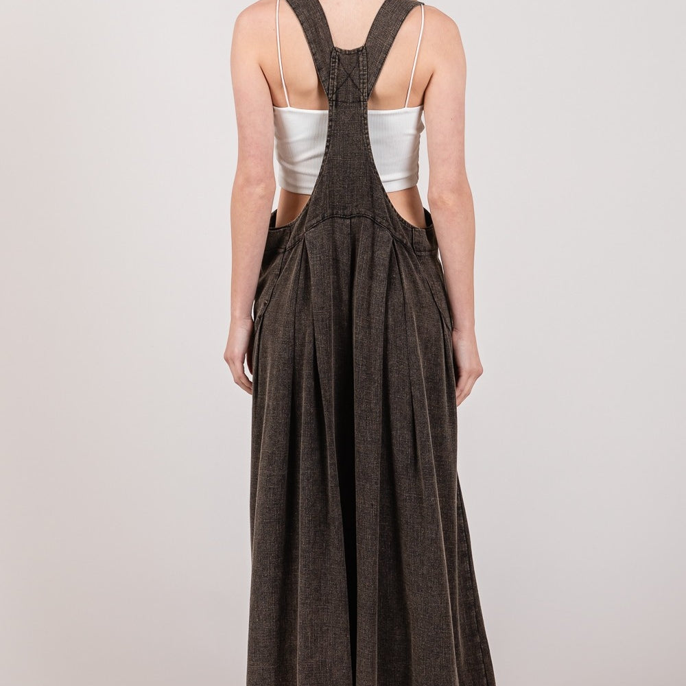 
                      
                        SAGE + FIG Full Size Wide Strap Wide Leg Overalls
                      
                    